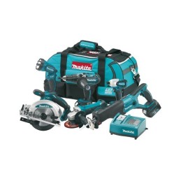 Makita 18 Volt Litium Ion 6 Piece Kit