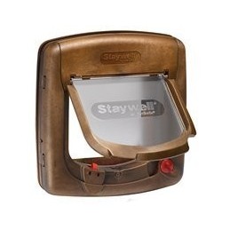 Staywell 917 Woodgrain Catflap