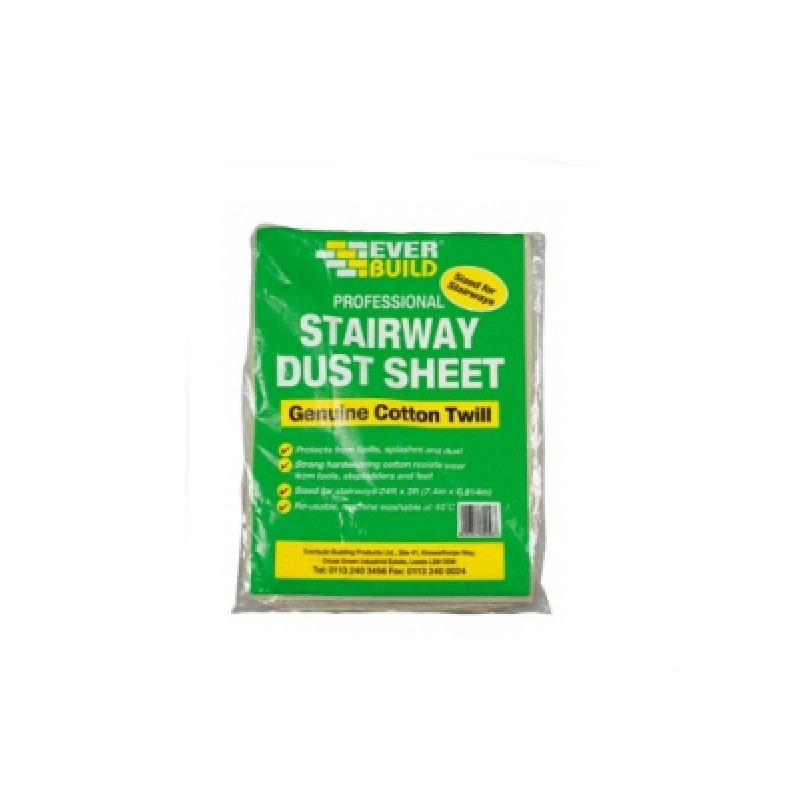 Everbuild Professional Stairway Dust Sheet